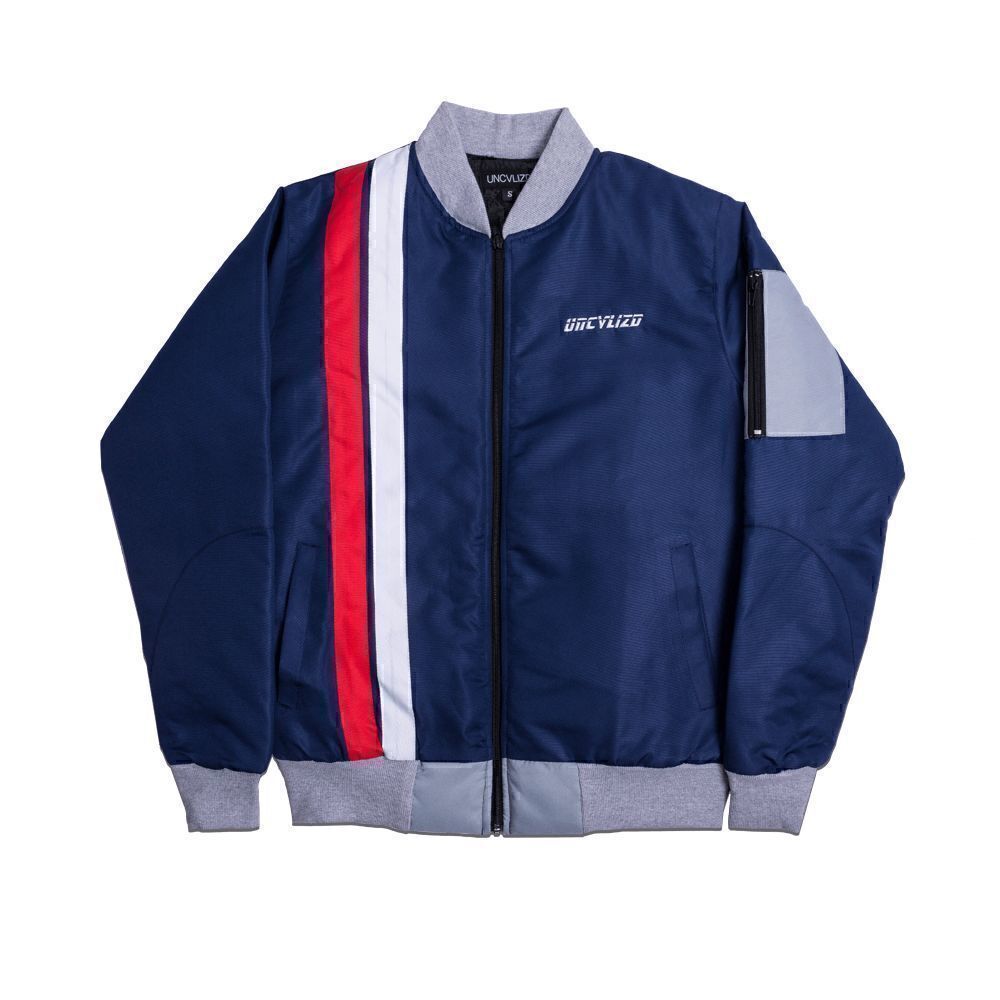 Bomber Jacket- Navy X-Large